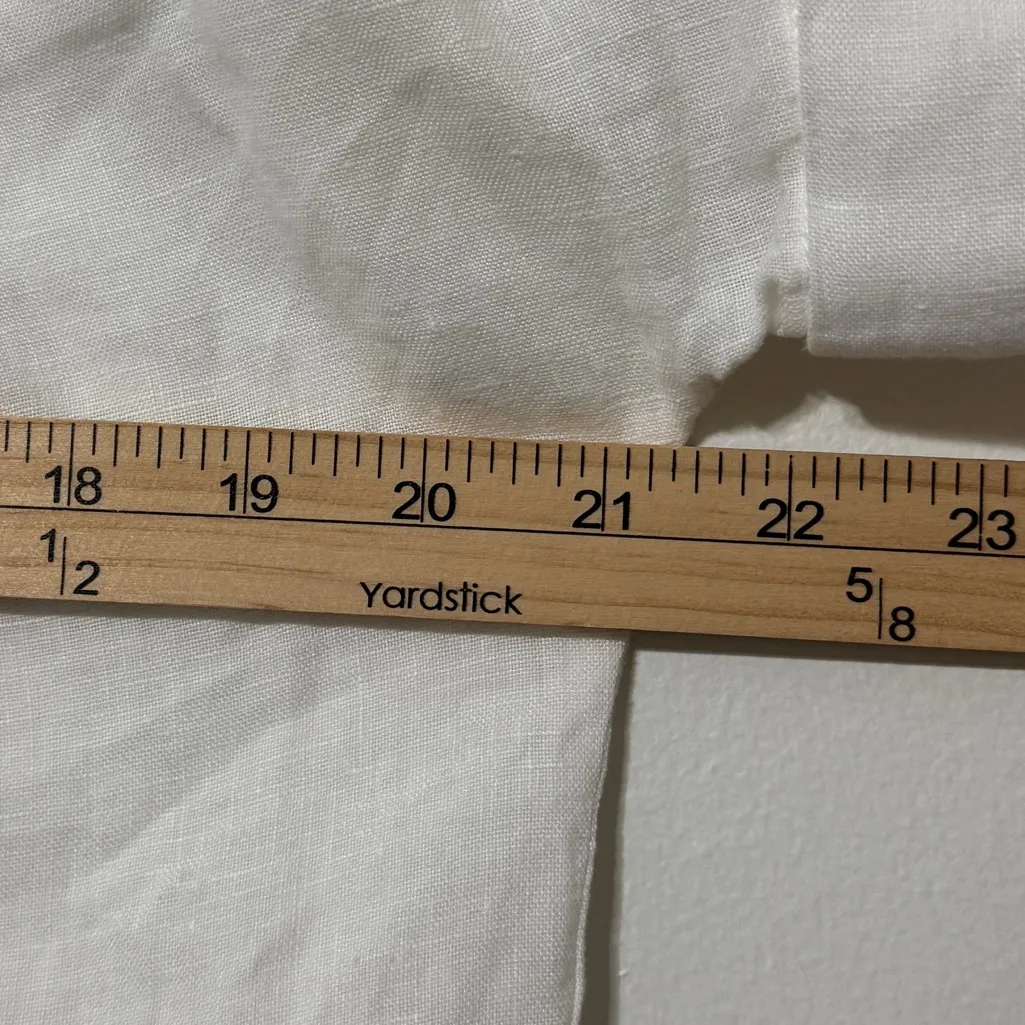 J CREW Relaxed-fit short-sleeve Baird McNutt Irish linen shirt Size XS AY665 - Image 8