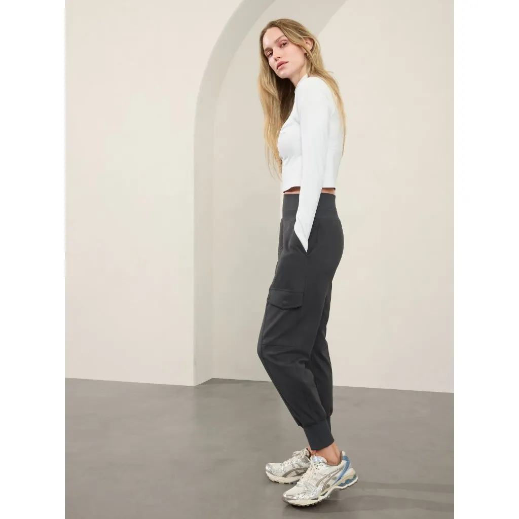 Athleta 1X Venice Cargo Jogger Black Sand - Image 4