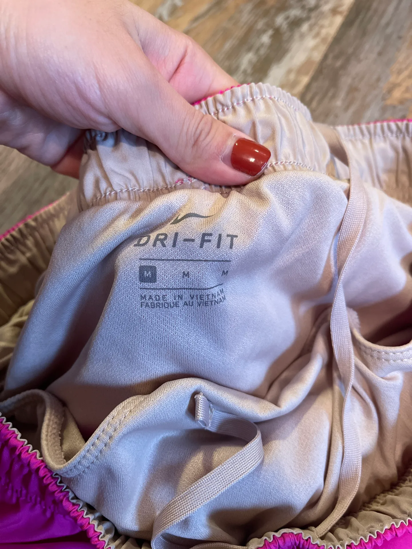 Nike LAST CHANCE Hot Pink Dry-Fit Shorts - Image 5