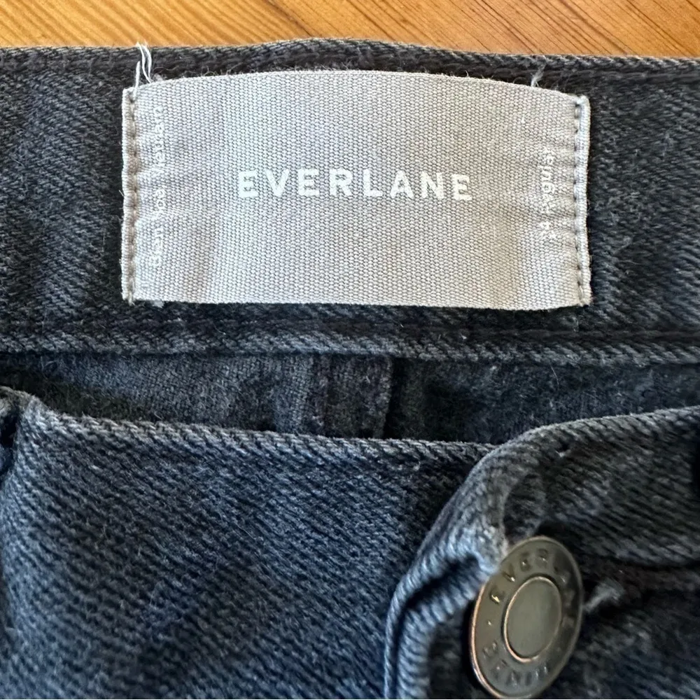 Everlane Boy Friend Jeans in Washed Black - Image 6