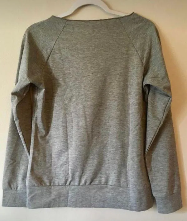 Fall/Halloween Sweatshirt, XL Gray - Image 3