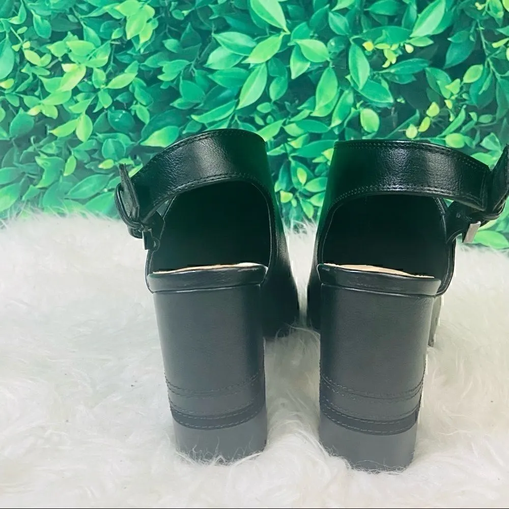 CApt.9 casual / party, block heel fall winter holidays peep toe edgy sho… - Image 10