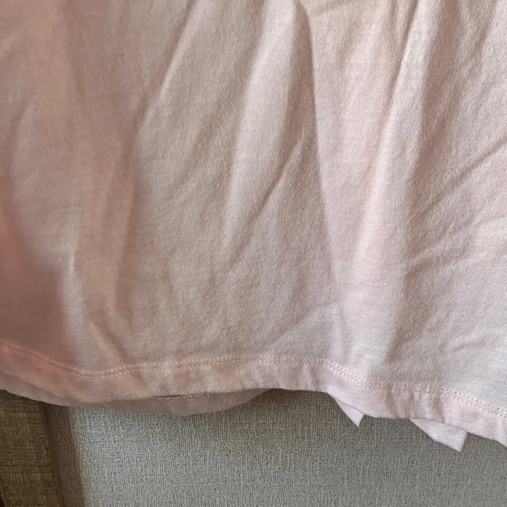 Lands' End Light Pink Cotton cardigan large - Image 12