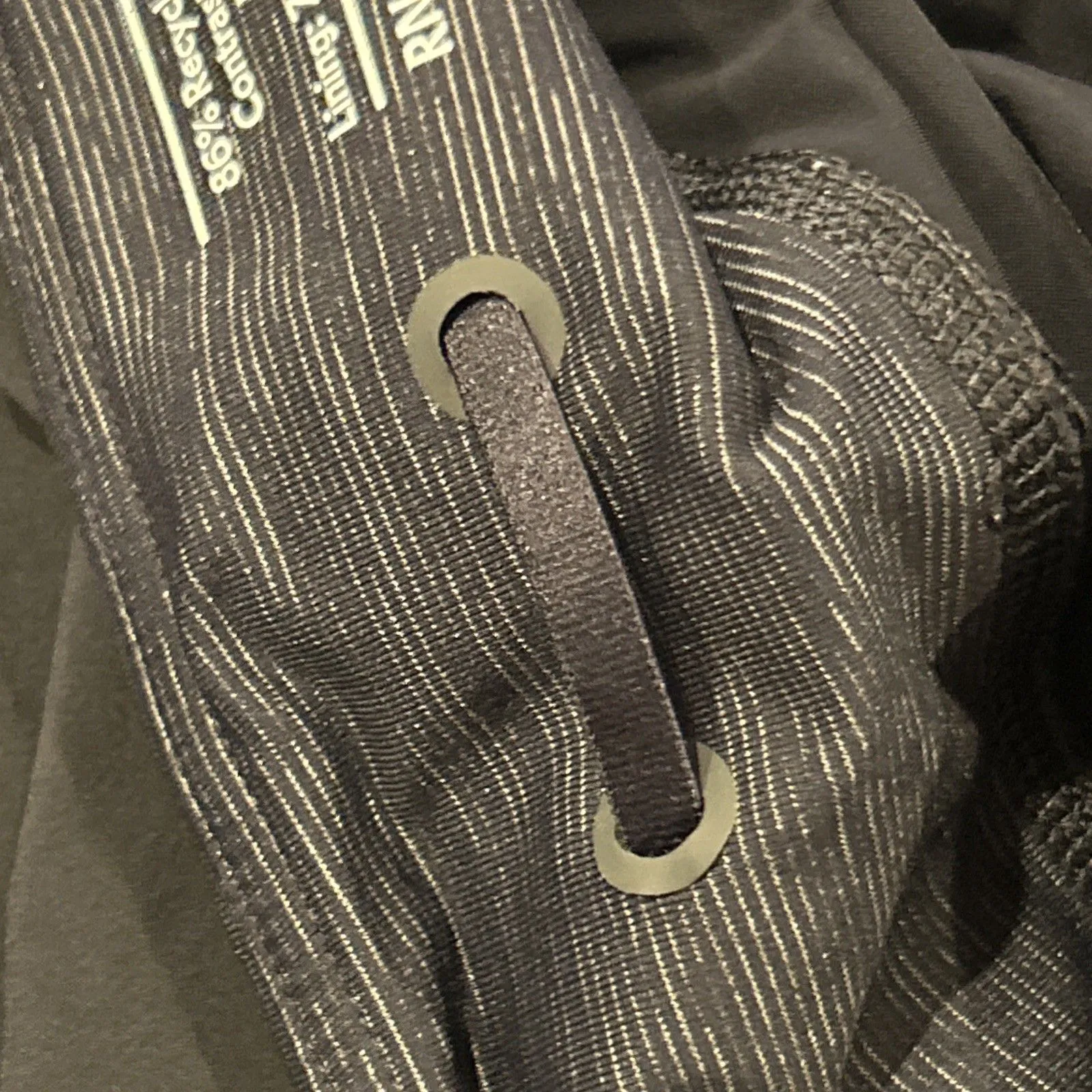 Outdoor Voices Shorts Womens XXL Black Built In Liner Athletic Stretch Pocket - Image 4