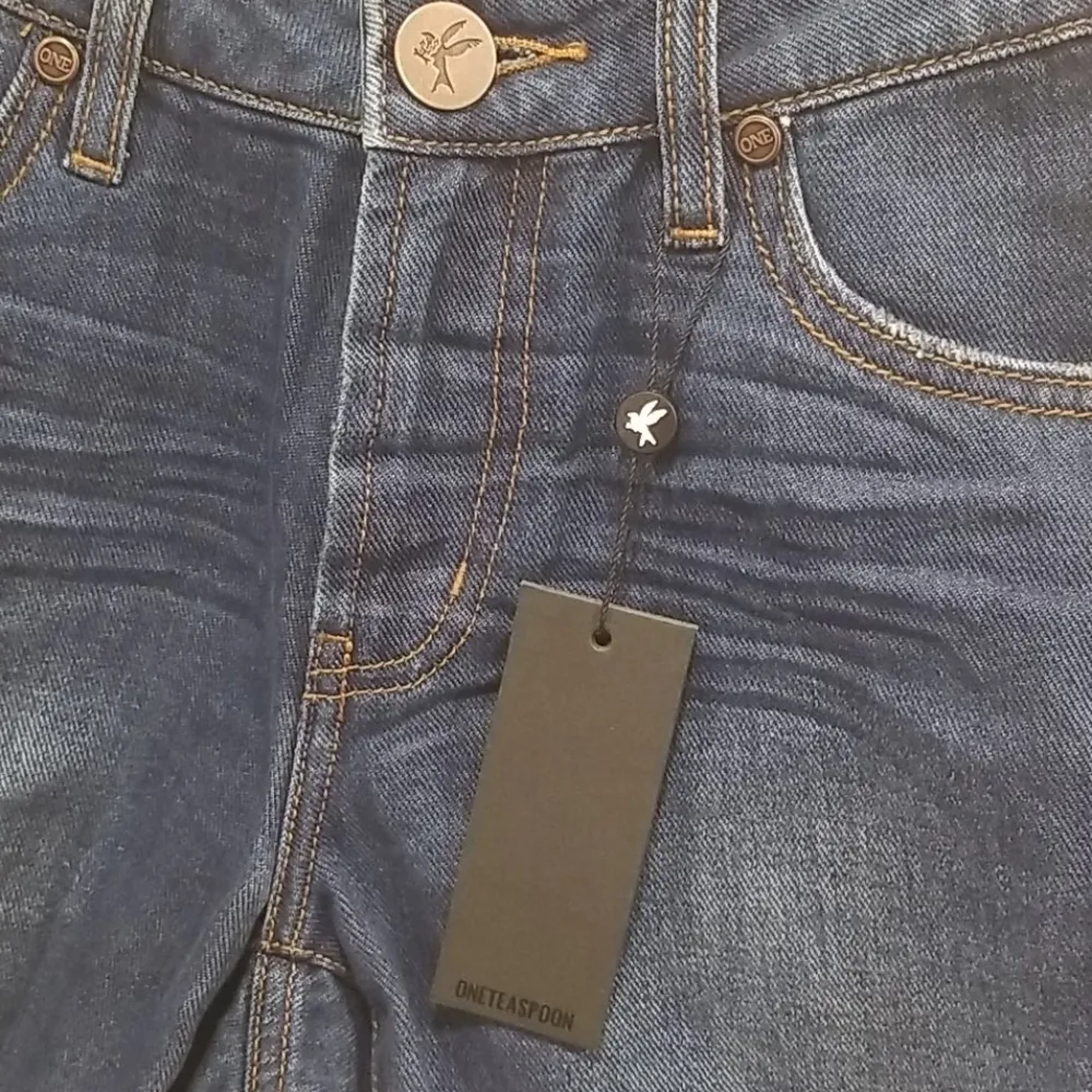 💕ONE TEASPOON💕 Stevies Boyfriend Shorts Moonstone - Image 7