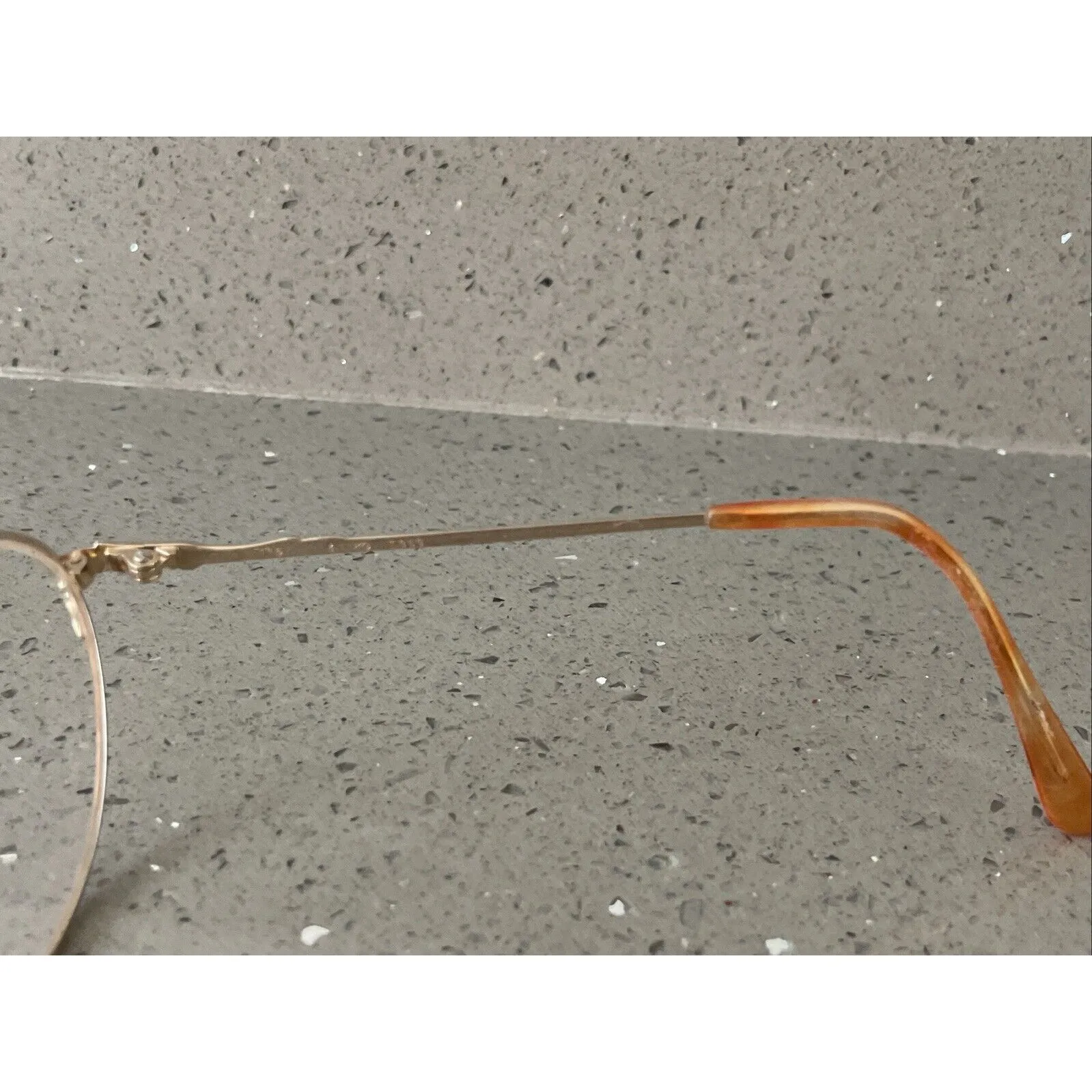 Seiko Eyeglasses Frames Only T359 Japan Pure Titanium 54-16-135 Gold Pink - Image 5