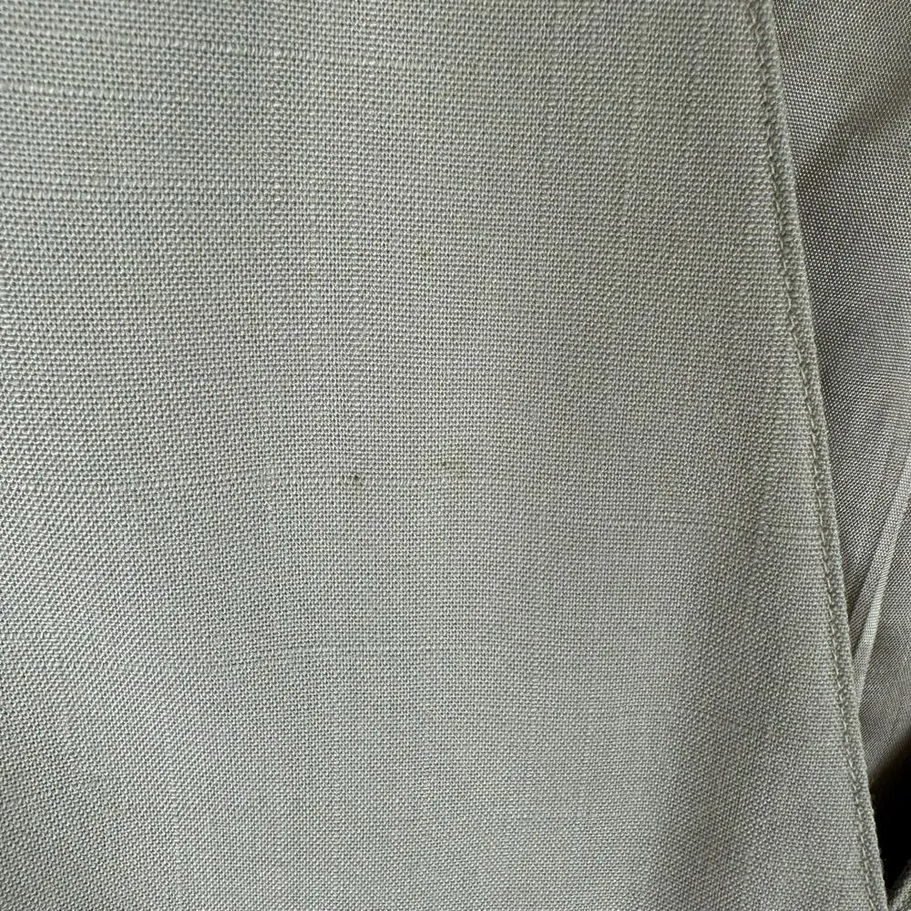 Vintage PS Illustrations Tan Cropped Line 3/4 Sleeve Single Breasted Blazer Sz 8 - Image 3