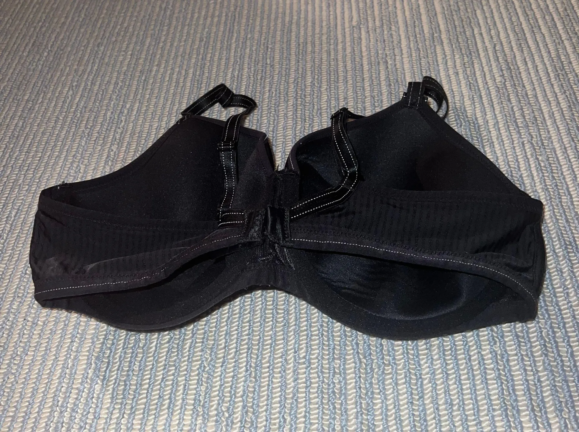 Idol Underwire Balconette Bra Black Size 34 plus - Image 3