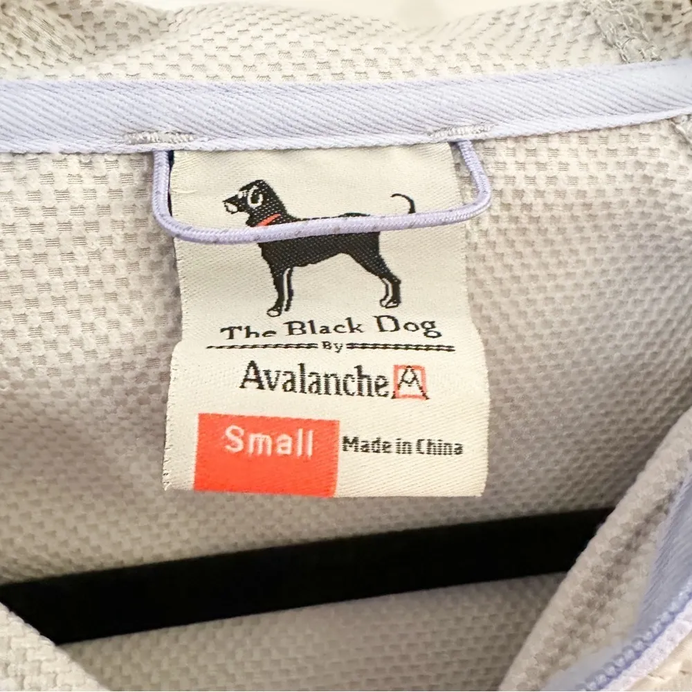The Black Dog by Avalanche Hooded Light windbreaker Jacket sz Small - Image 5