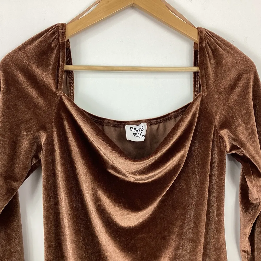 Princess Polly Star Power Velvet Dress Size 4 - Image 3