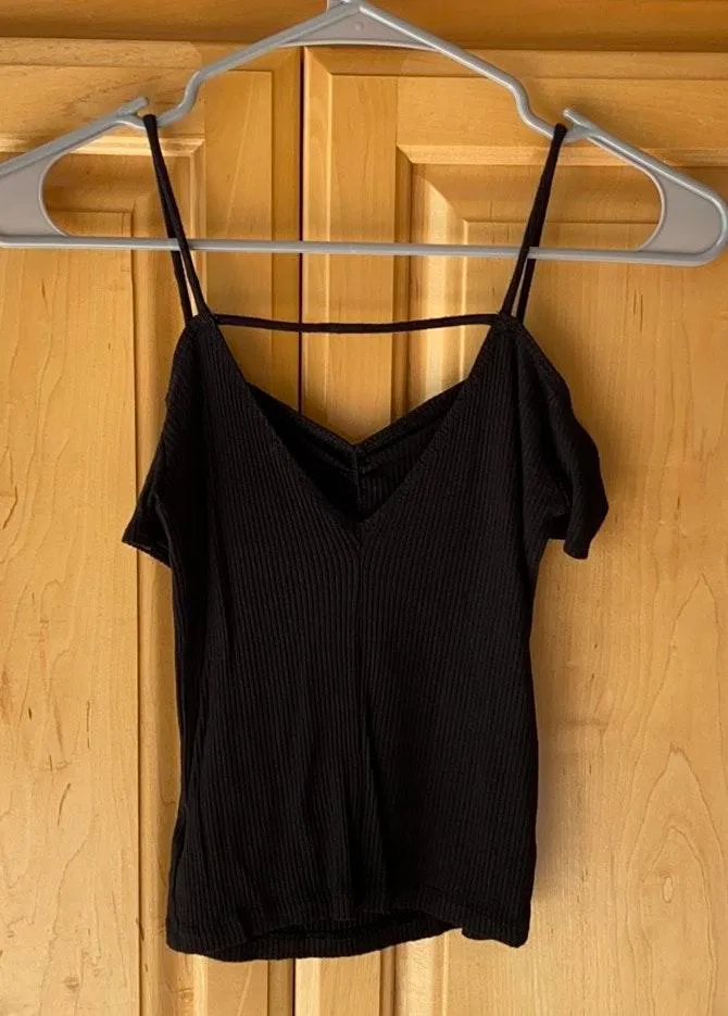 American Eagle Black Essentials Tank - Image 2