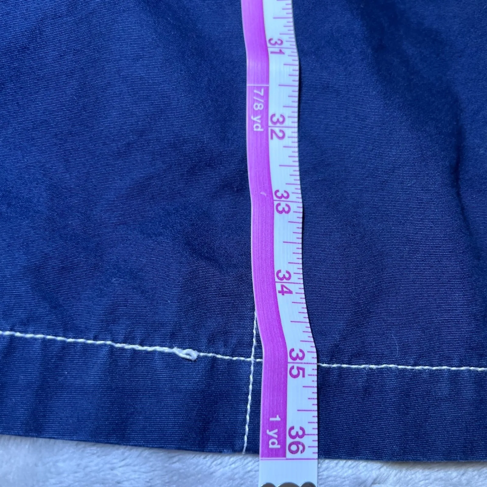 Isaac Mizrahi for Target Dress Womens Small Blue Sleeveless Button Up Collar - Image 13