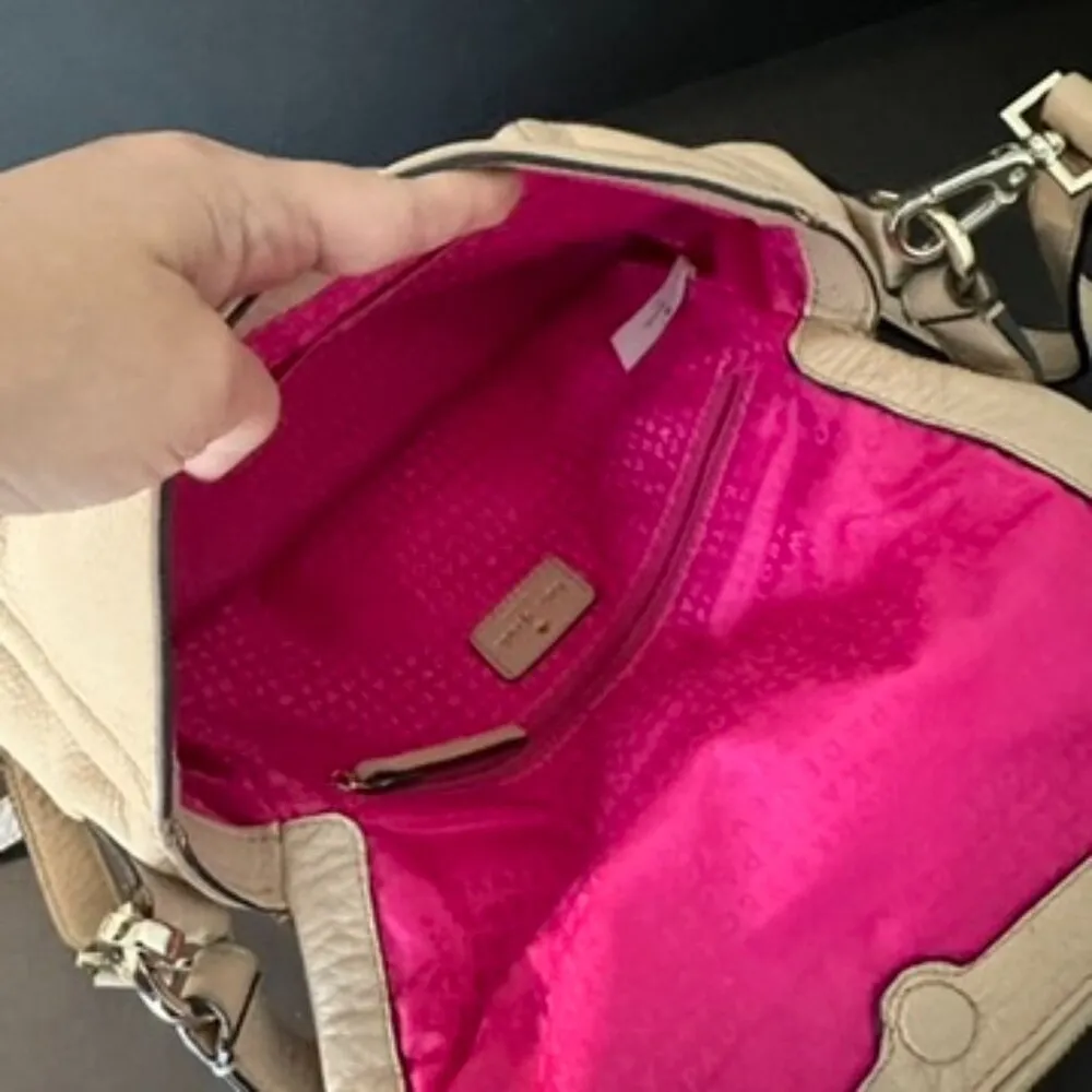 Kate Spade Highland Place Mini Maria Pebbled Leather Crossbody in Affogato - Image 9