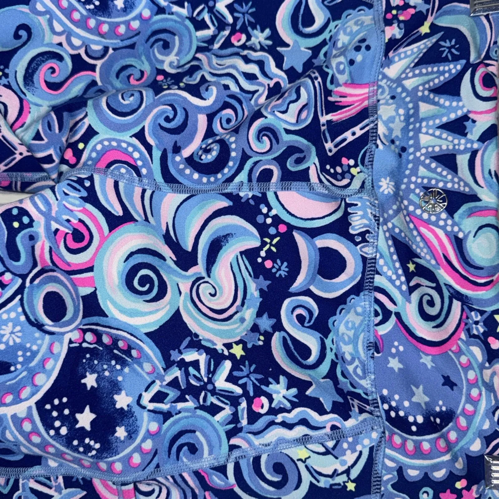 Lilly Pulitzer Luxletic Legging S Finn XS Preppy Country Club Tennis Gym Set - Image 5