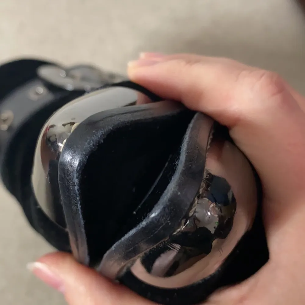 Stuart Weitzman the Scootin bootie Western styled velvet mules with buckle sz 6 - Image 11