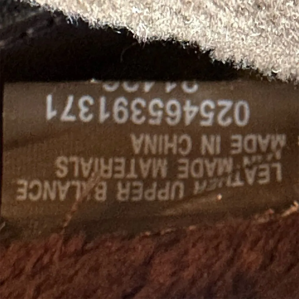 Thom McAn Women's Brown Suede Clogs Faux Fur Lining‎ Bow Detail Slip - Image 4