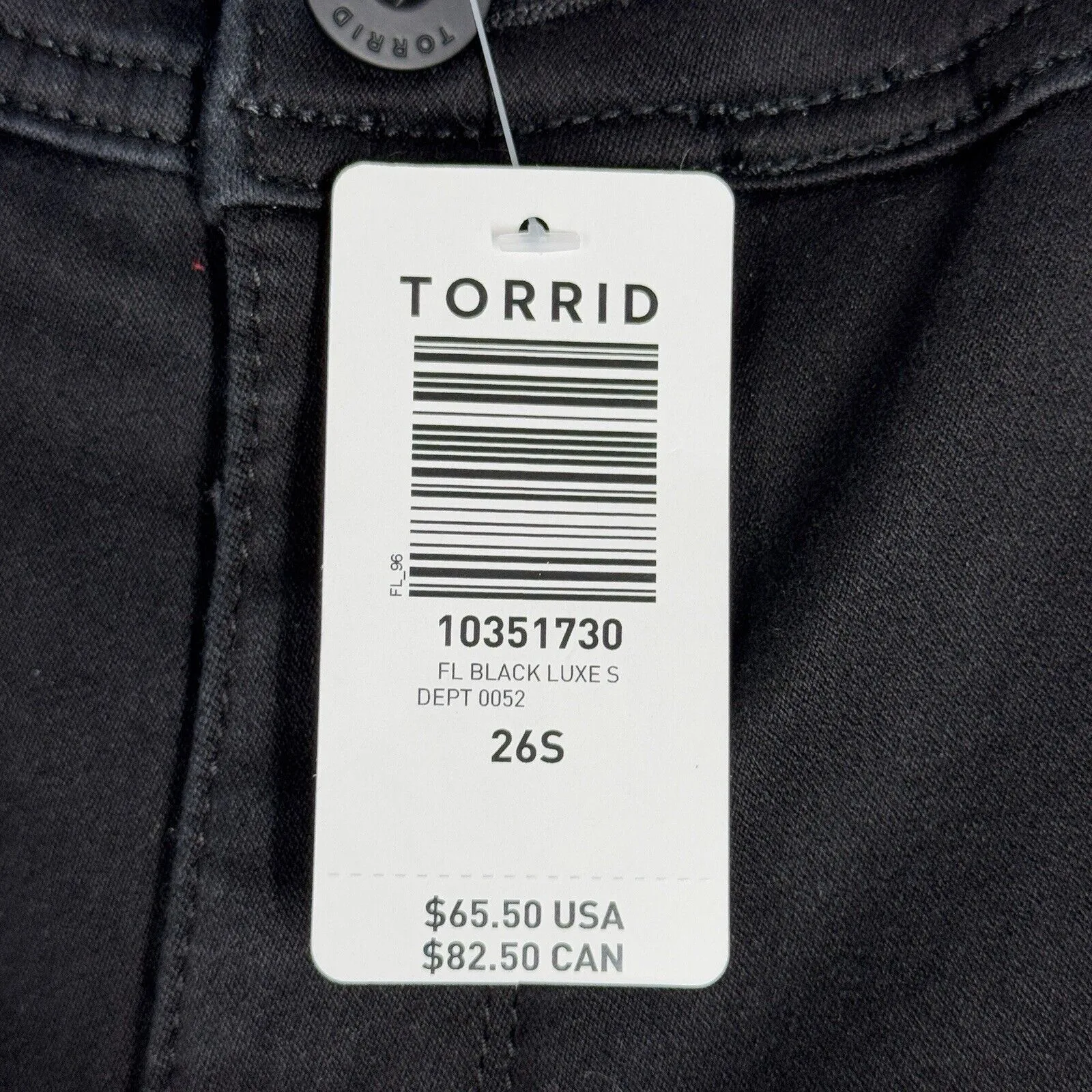 Torrid Jeans Women 26 Short Black Luxe Skinny Casual Neutral Minimal Grunge Punk - Image 10