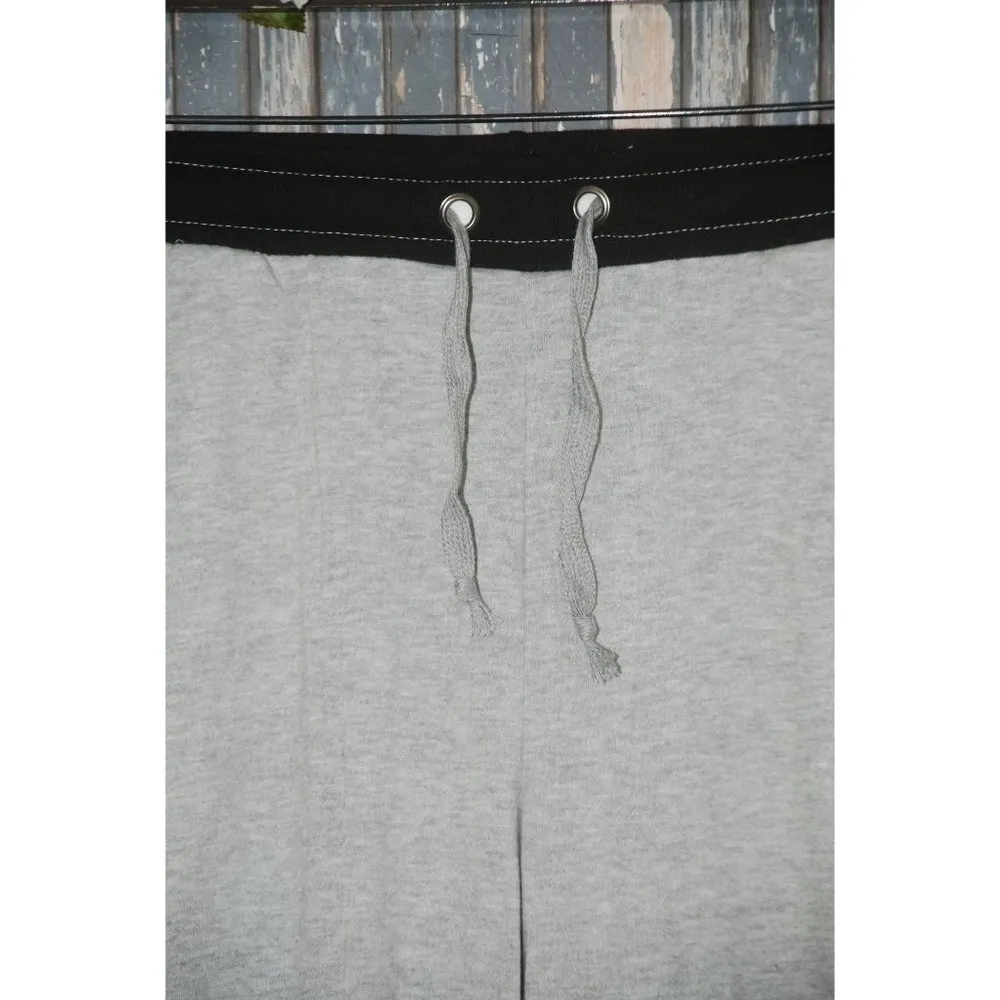 Coco Limon Ladies Pants Size 2X White & Black Cotton Side Zip Pockets - Image 3