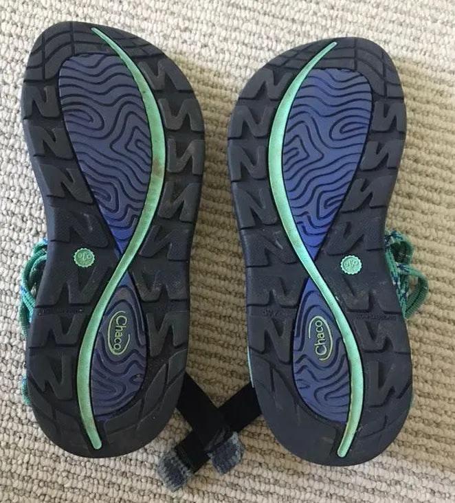 Chacos Teal Tribal - Image 2