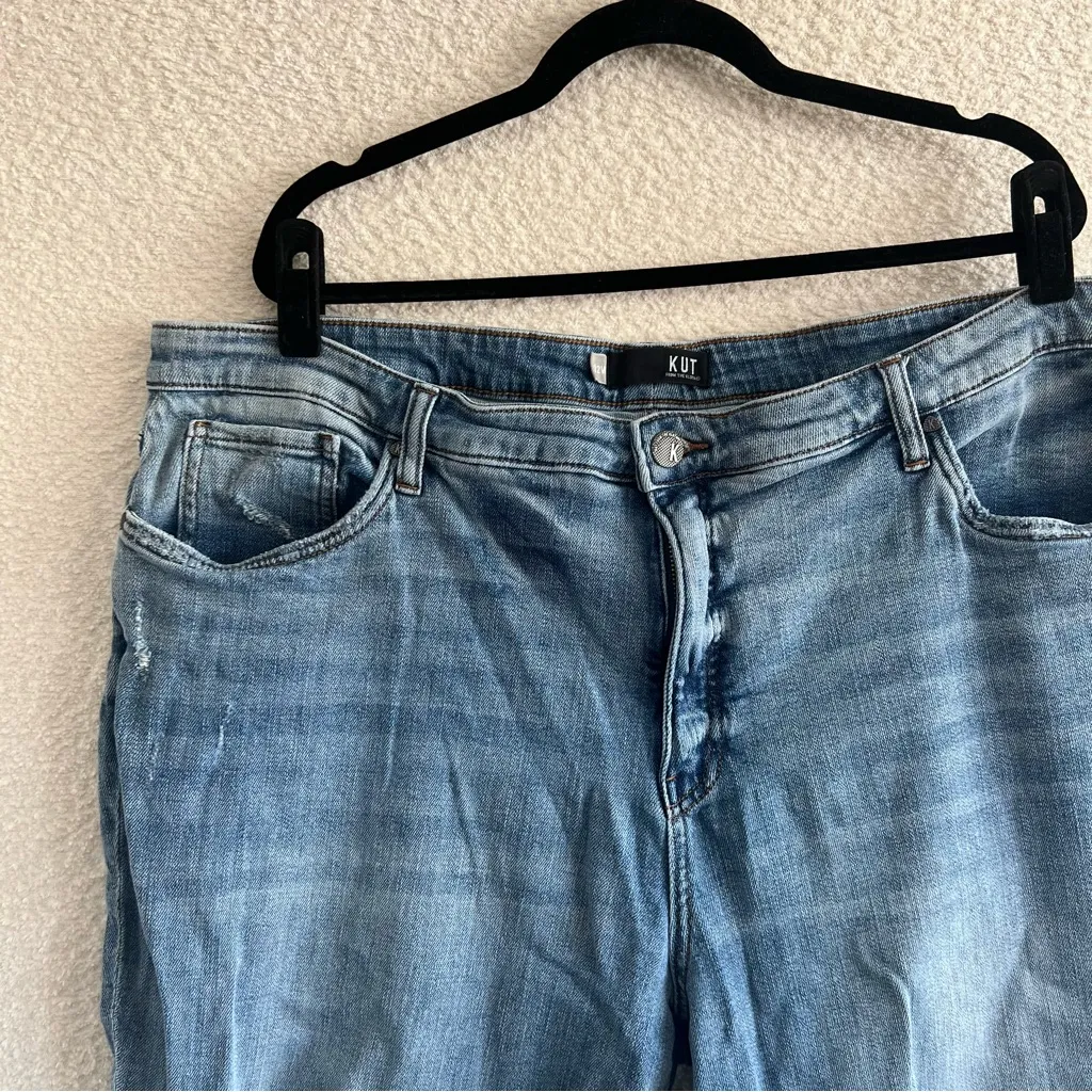 Kut From‎ The Kloth Denim Women’s Jeans Rachael High Rise Mom Jeans Size 22 - Image 4