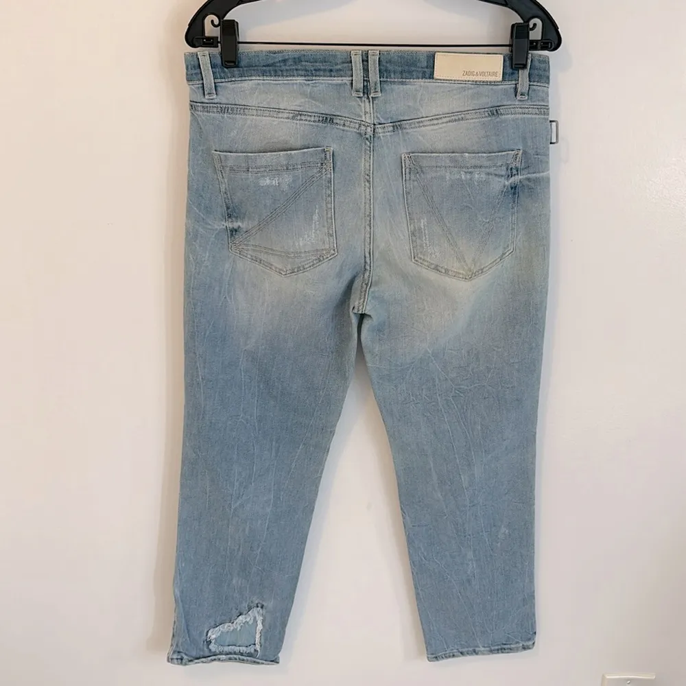 Zadig & Voltaire Elias Destroy Denim - Image 7