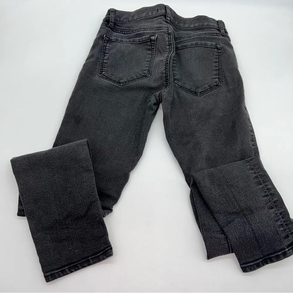 Ann Taylor LOFT Women's Modern Skinny Black Denim Low Rise Jeans Size 24 - Image 7