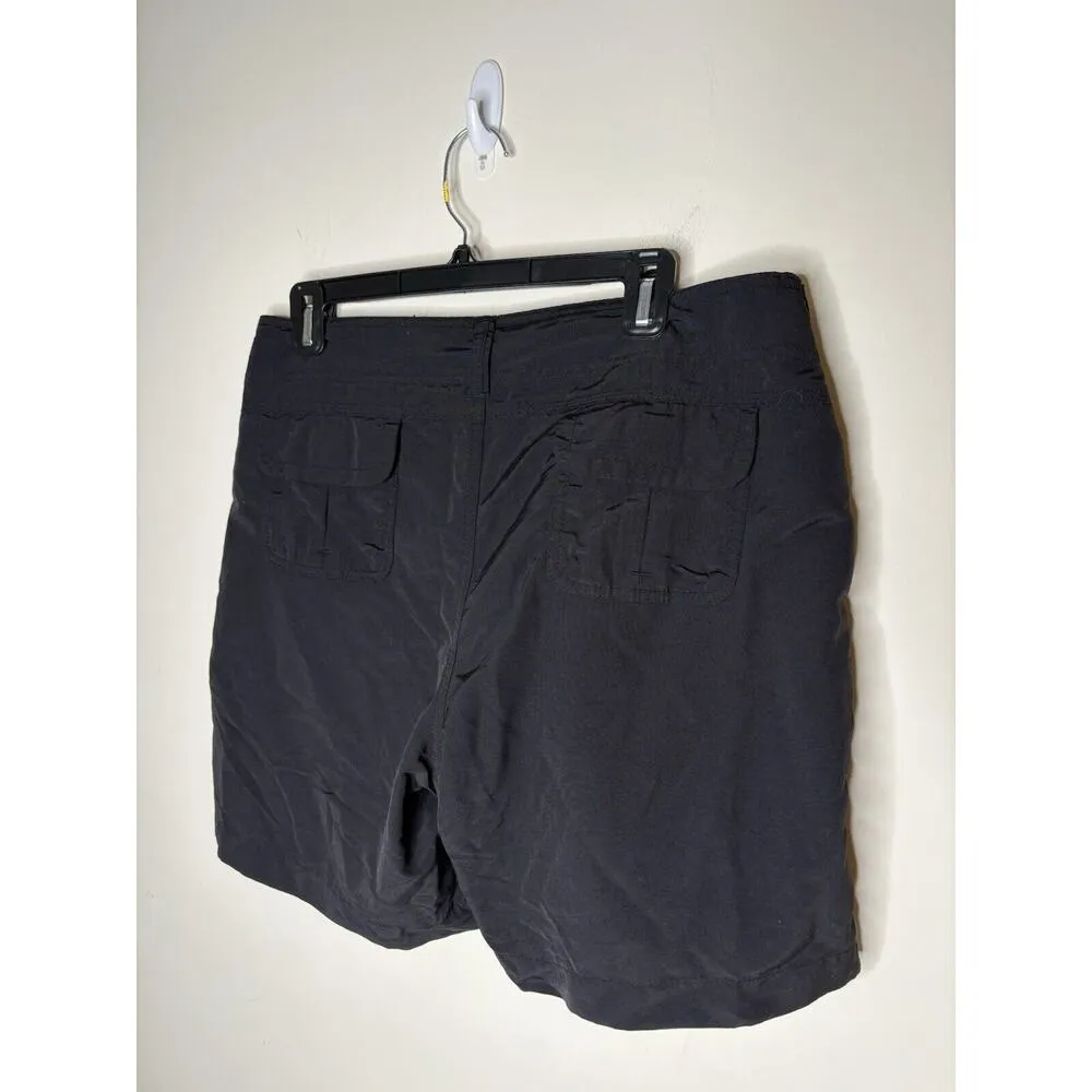 Bimini Bay Outfitters Ltd Shorts Womens Size 10 Black Nylon High Rise 6" Inseam - Image 5