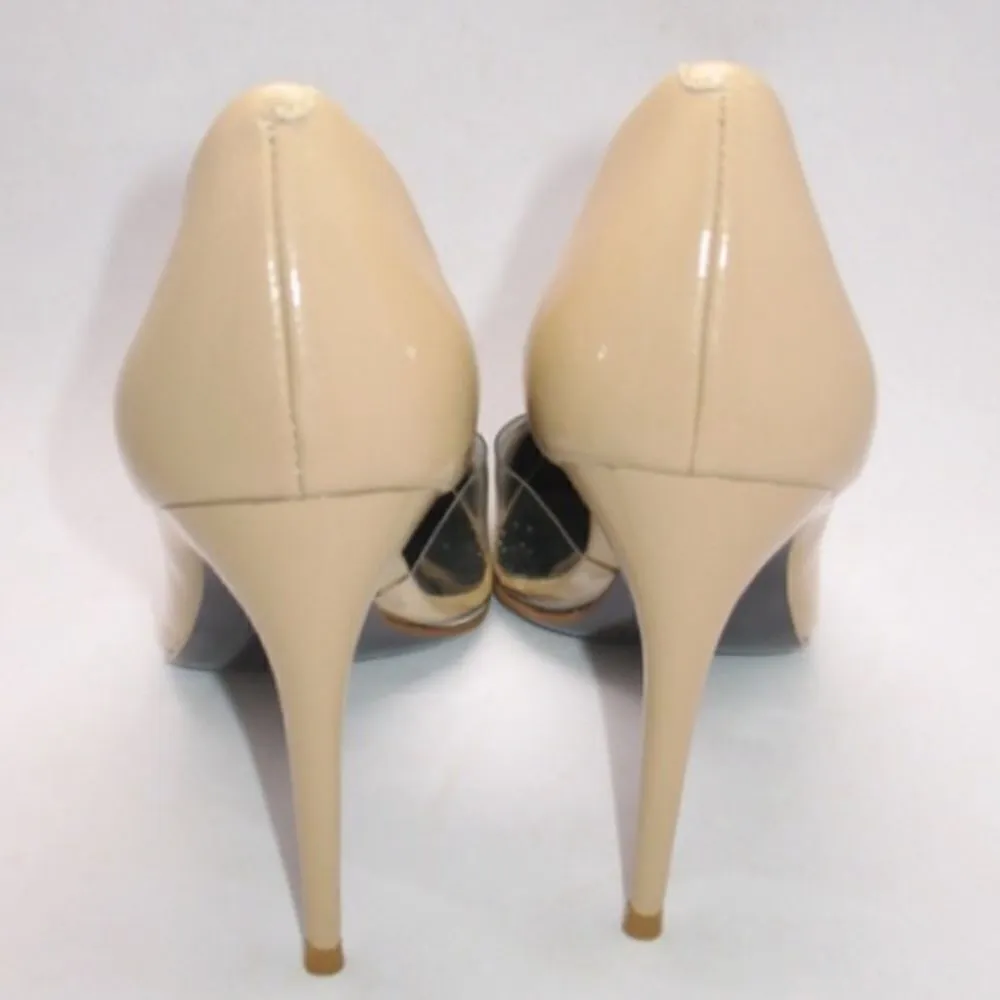 Nude Heels Tan Size 7.5 - Image 4
