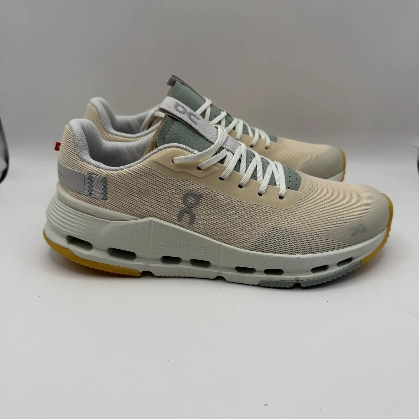 New On Cloudnova Form 2 Dew/Mineral Women's Sneakers Sz 7 Swiss Engineering - Image 3