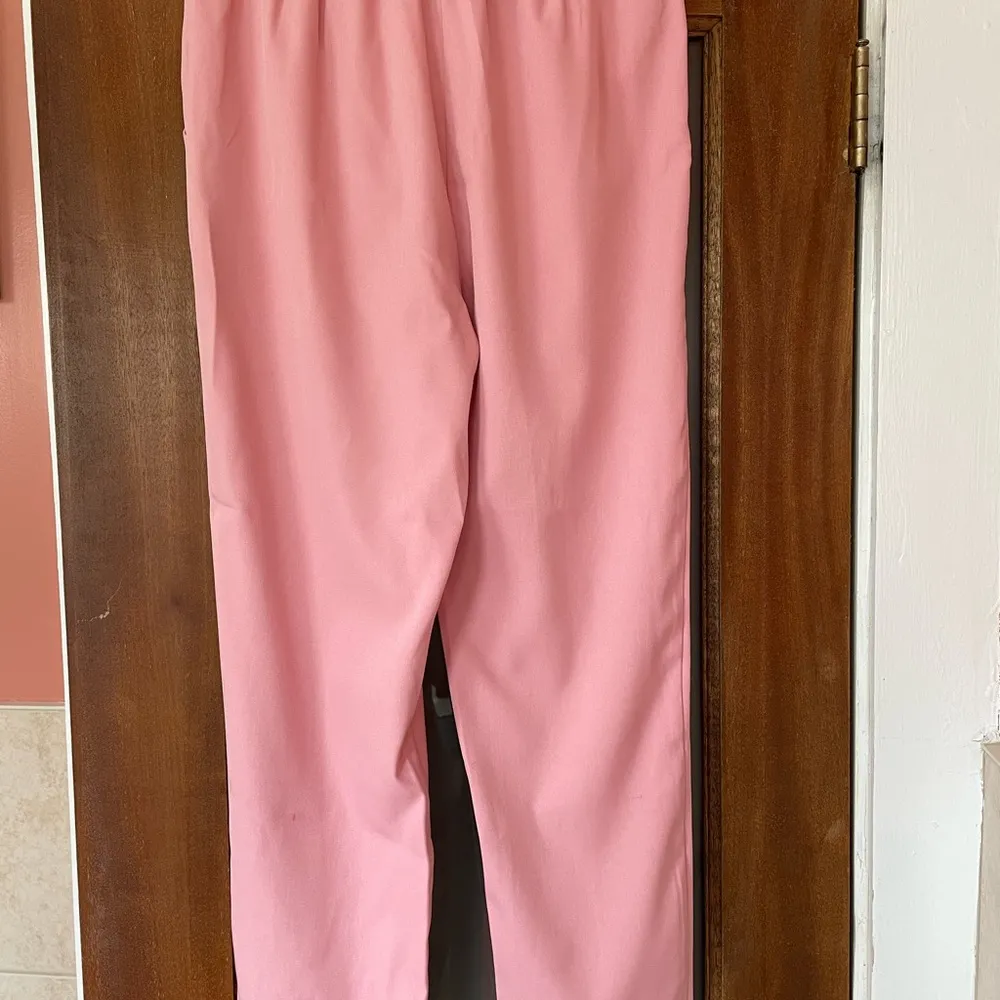 New Kittenish “ Eye Candy Pink” Elastic Tie Waist Fashion Pants S - Image 2
