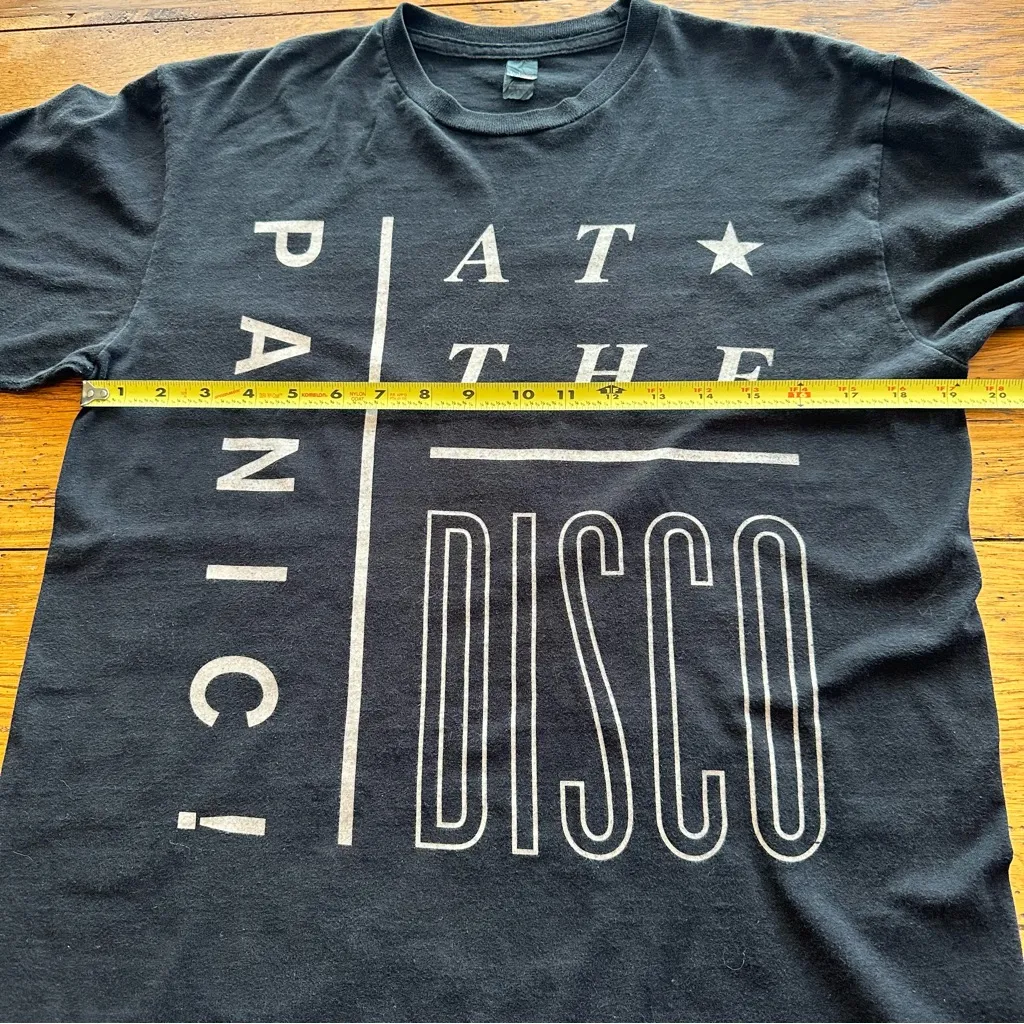 Panic! At The Disco Vintage Y2k Concert Long Sleeve T-Shirt Medium - Image 2