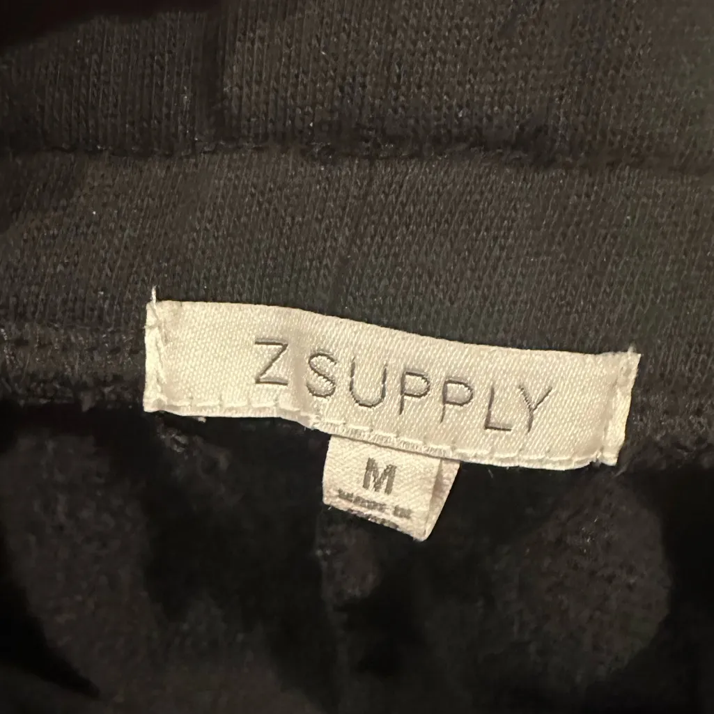 Z Supply Black Tie Dye Jogger Sweatpants Size M - Image 7