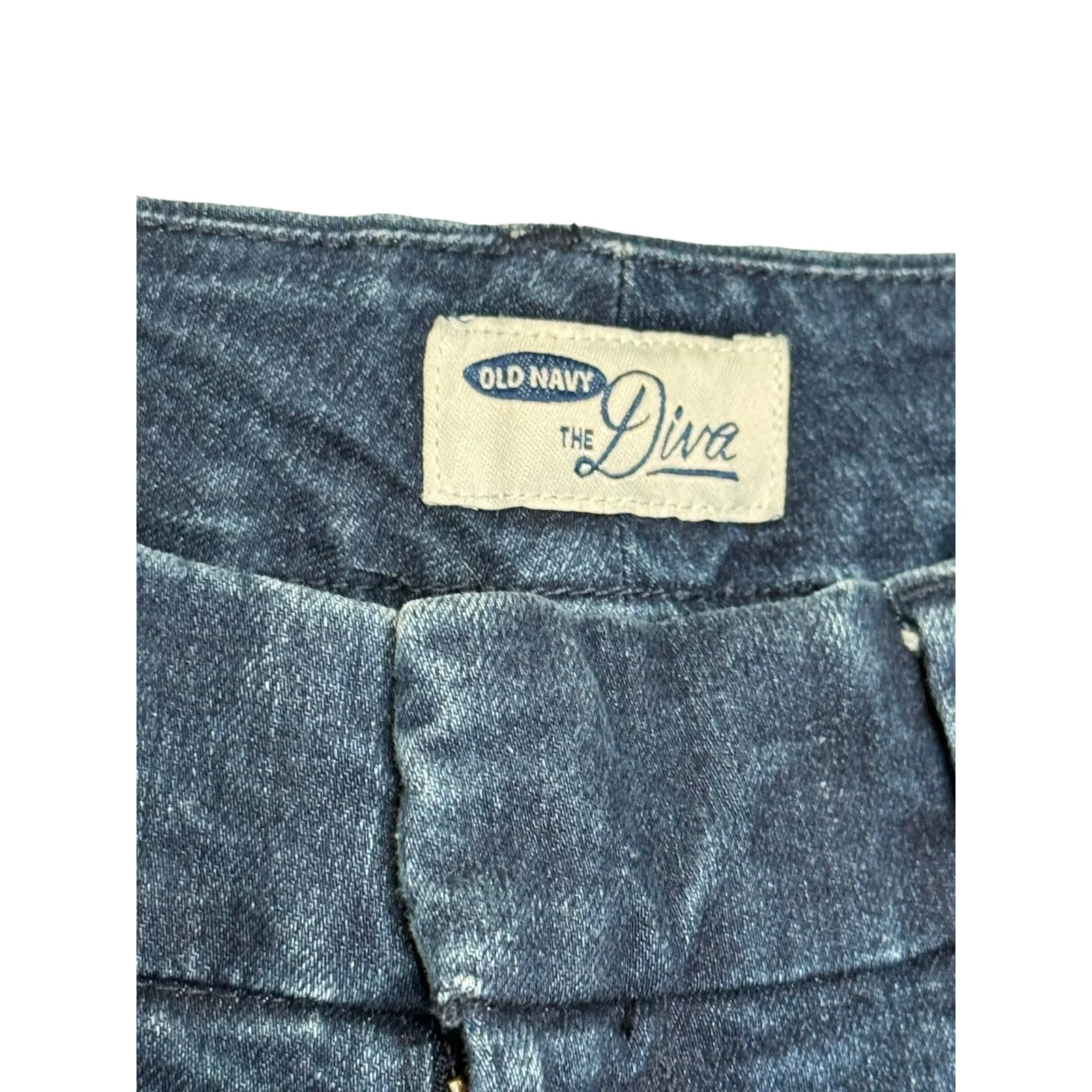 Old Navy Women Jeans The‎ Diva Cropped Faux Rear Pocket Straight Leg Mid-Rise 28 - Image 5