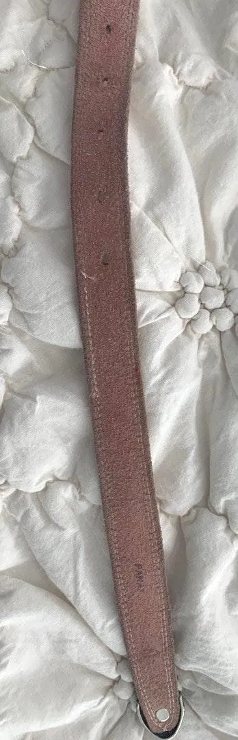 Vintage Pink And Silver Belt - Image 2