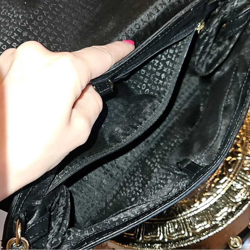 Kate Spade Varick Street Abbie Satchel,  Black/Leopard Calf Hair - Image 13