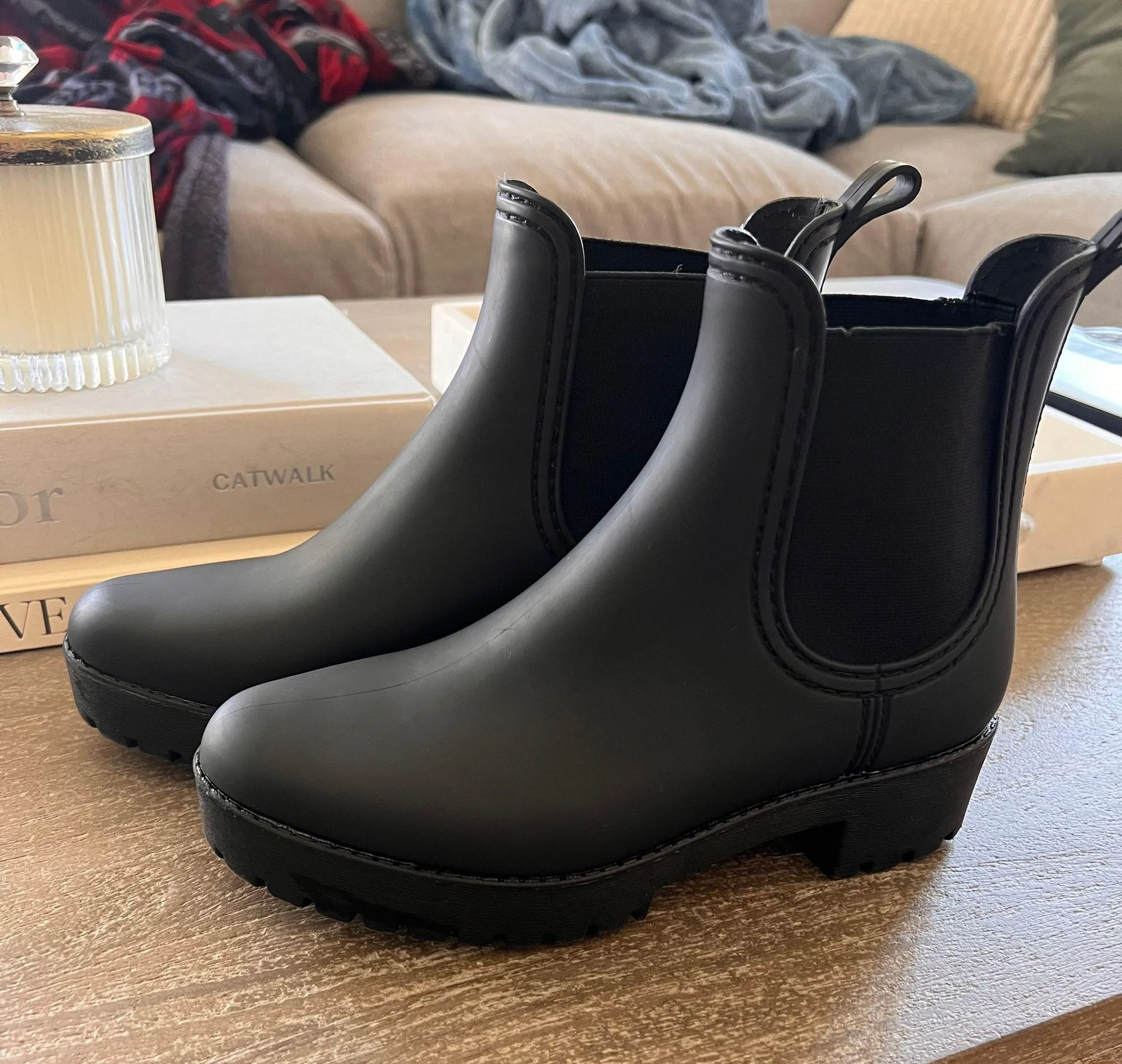 Jeffrey Campbell Cloudy Waterproof Chelsea Rain Boot - Image 4