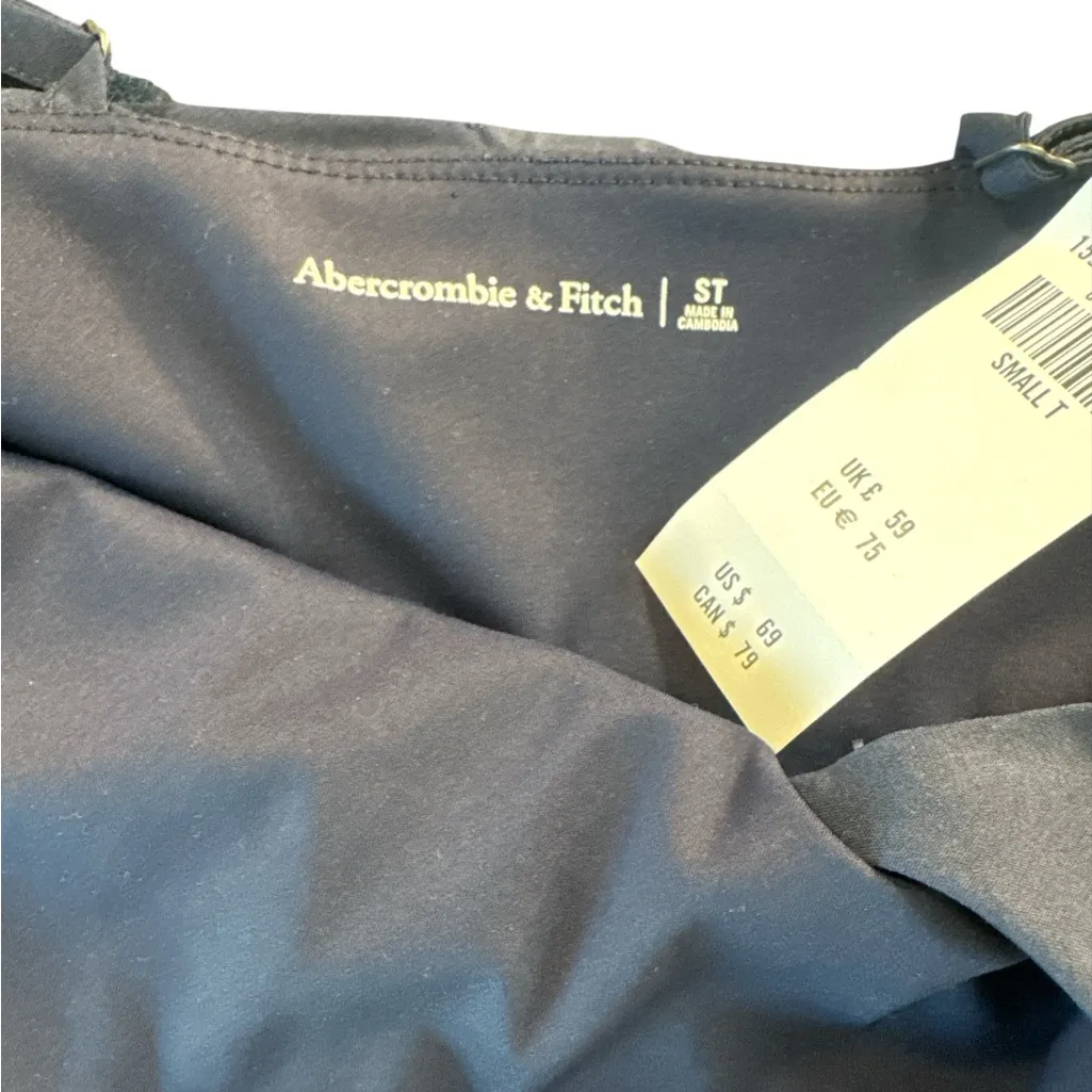 Abercrombie & Fitch Dark‎ Blue Mini Dress Size Small Tall - Image 6