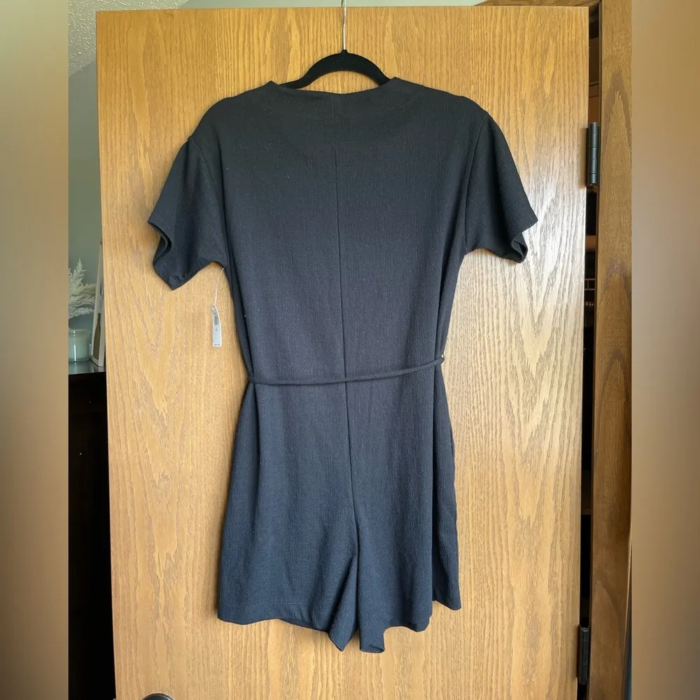 Old Navy  Button Down Textured Romper - Image 3