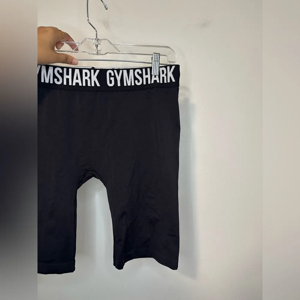 Gymshark Black Fit Seamless Cycling Short Elastic Waist Women’s Sz L NWT - Image 5