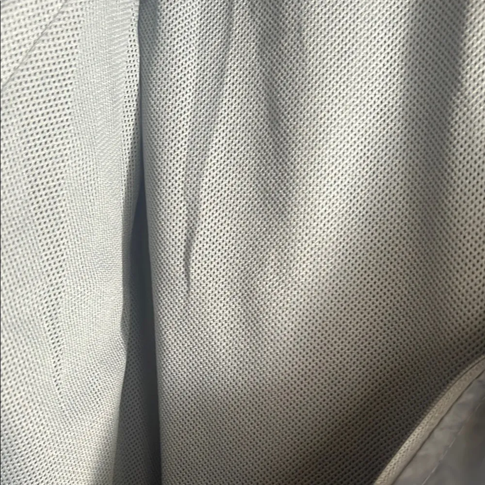 Layer 8 Gray Varsity Jacket with Athletic Style - Image 5