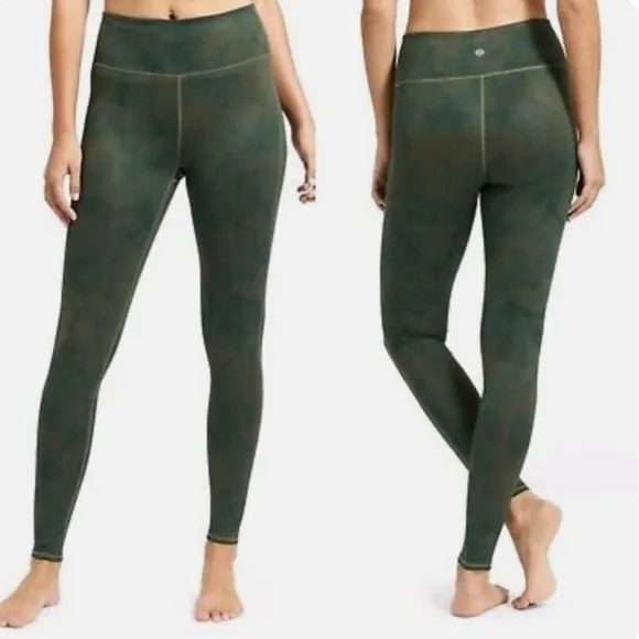 Athleta Green Clouds Chaturanga Tight‎ Women Leggings Small - Image 2