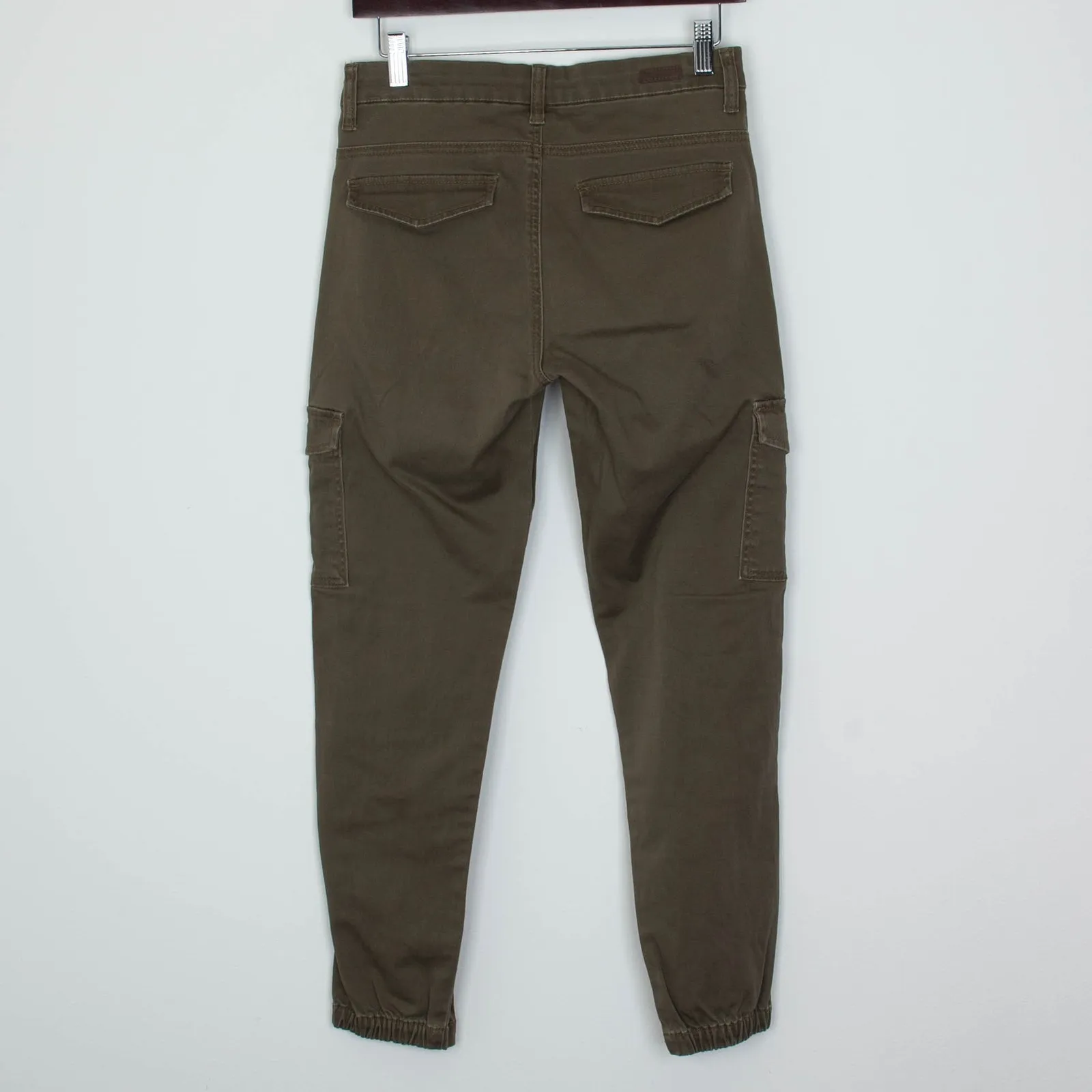 Kut From The Kloth Womens Reese Ankle Straight Leg Utility Pants 2 Green Cargo - Image 6