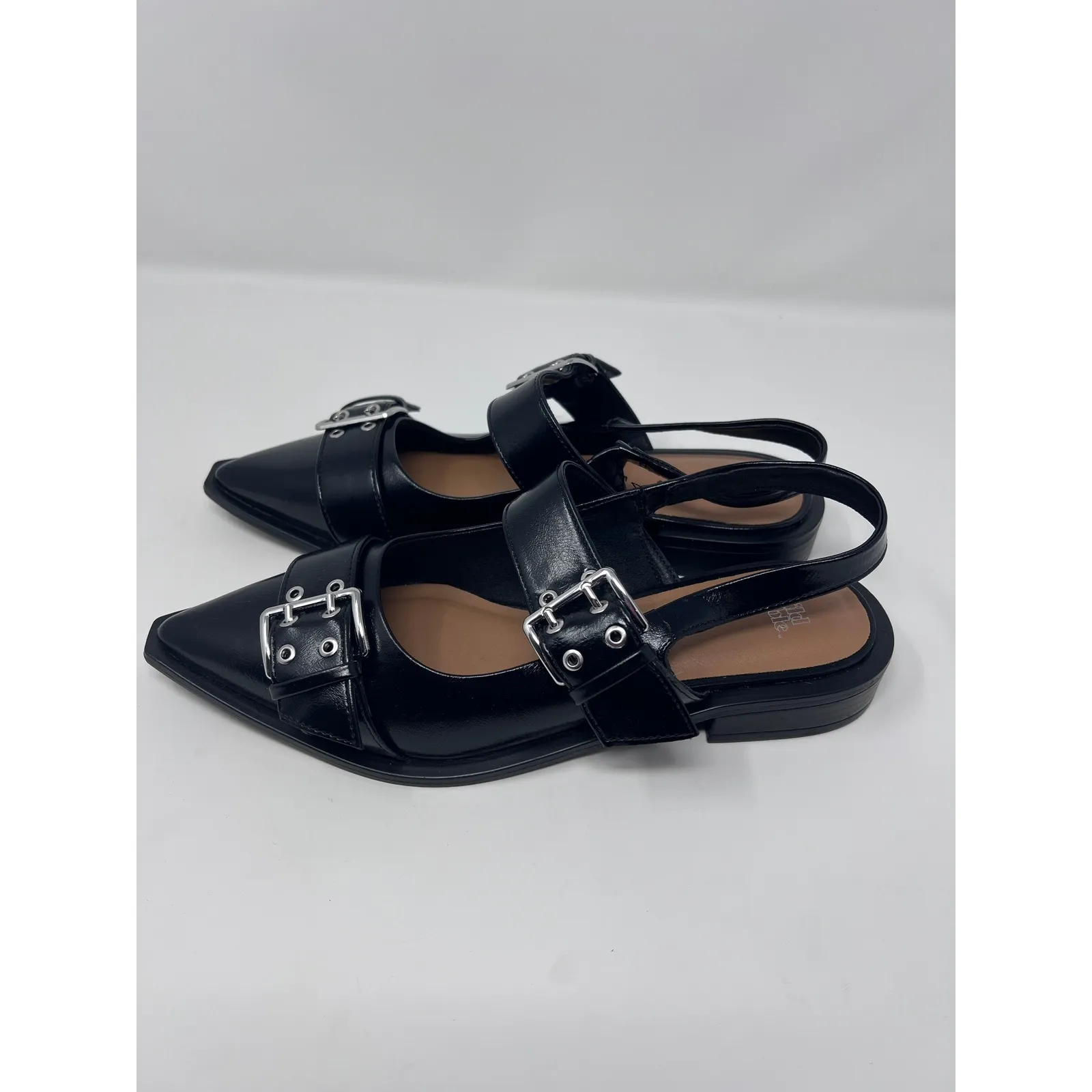 Wild Fable Peyton Double Buckle Slingback Flats Sz 8.5 - Image 2