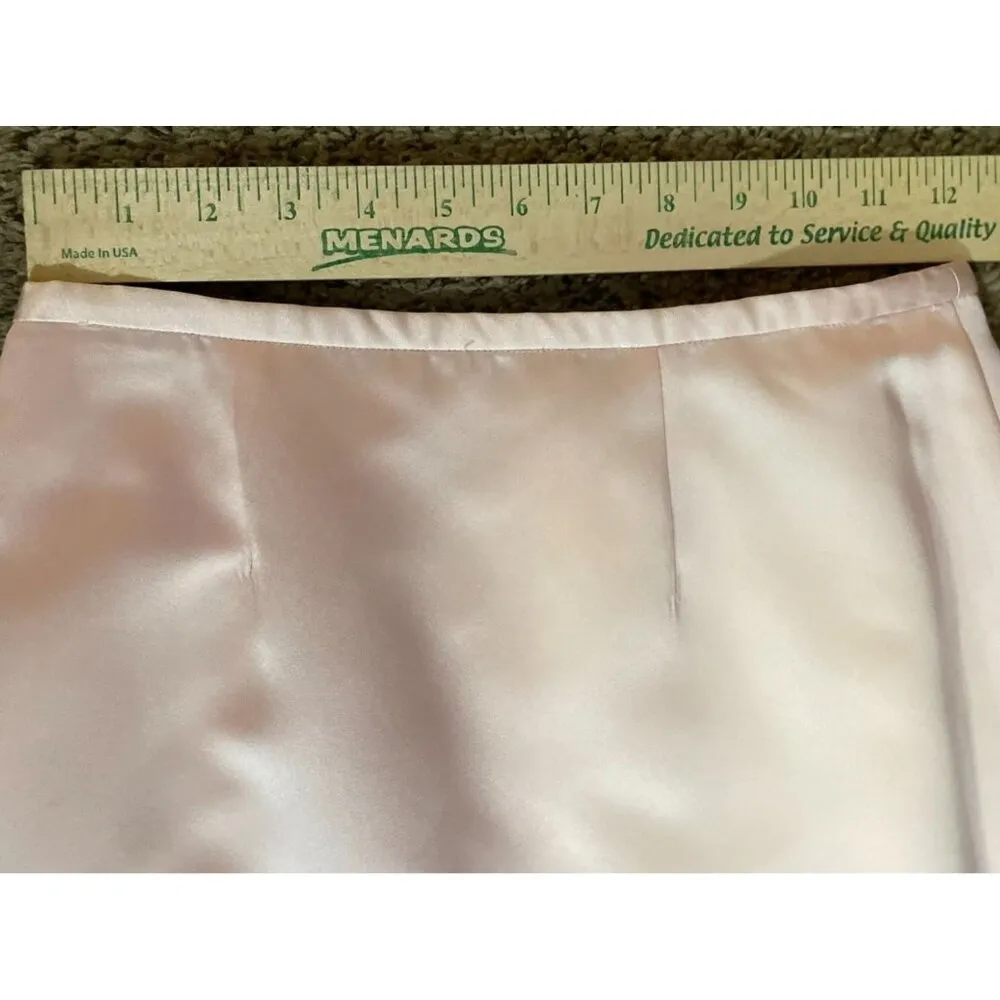 Alfred Angelo Formal Skirt Top Used Pink With Beads Women 5/6 Two Piece - Image 13