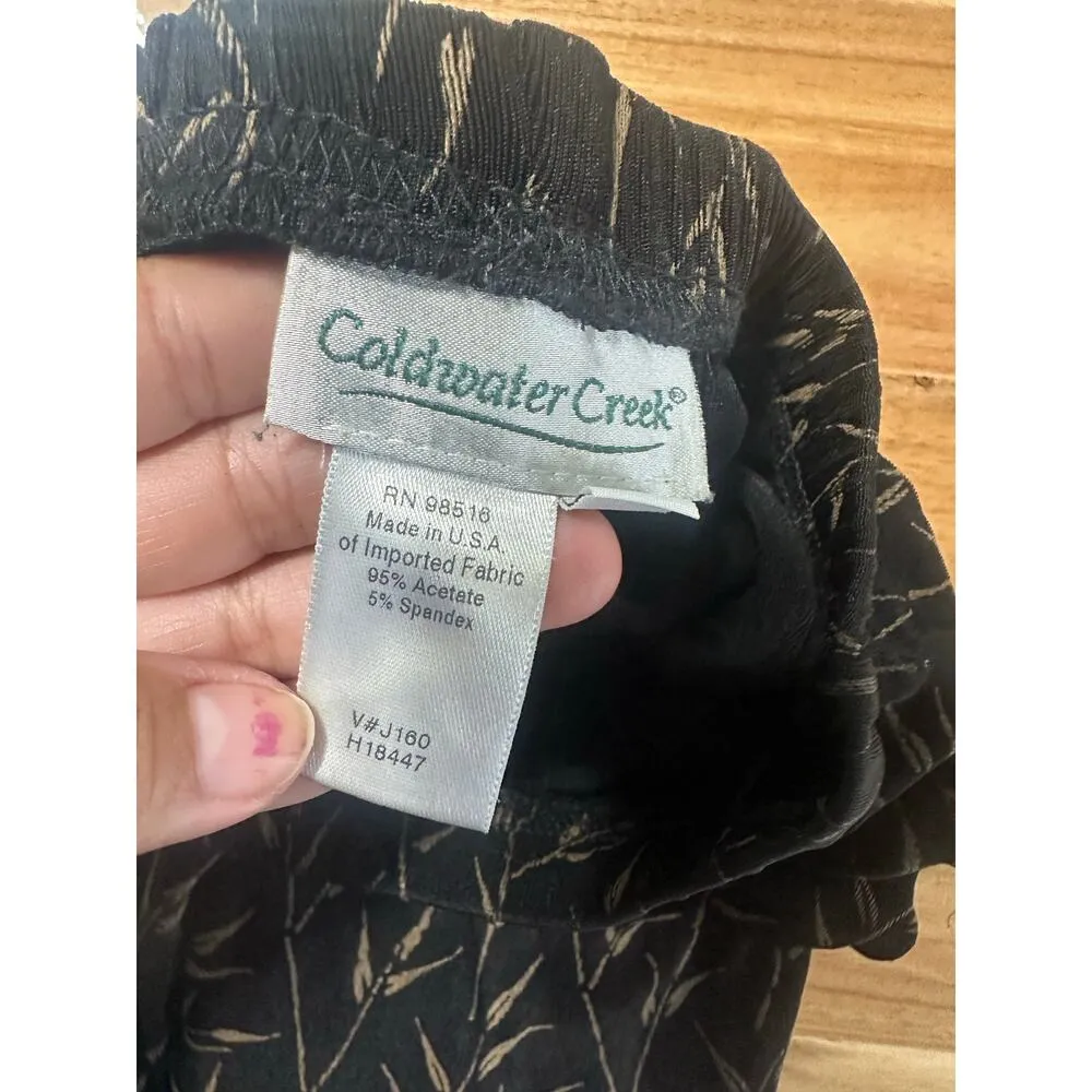 Coldwater Leaf Black Pants - Image 3