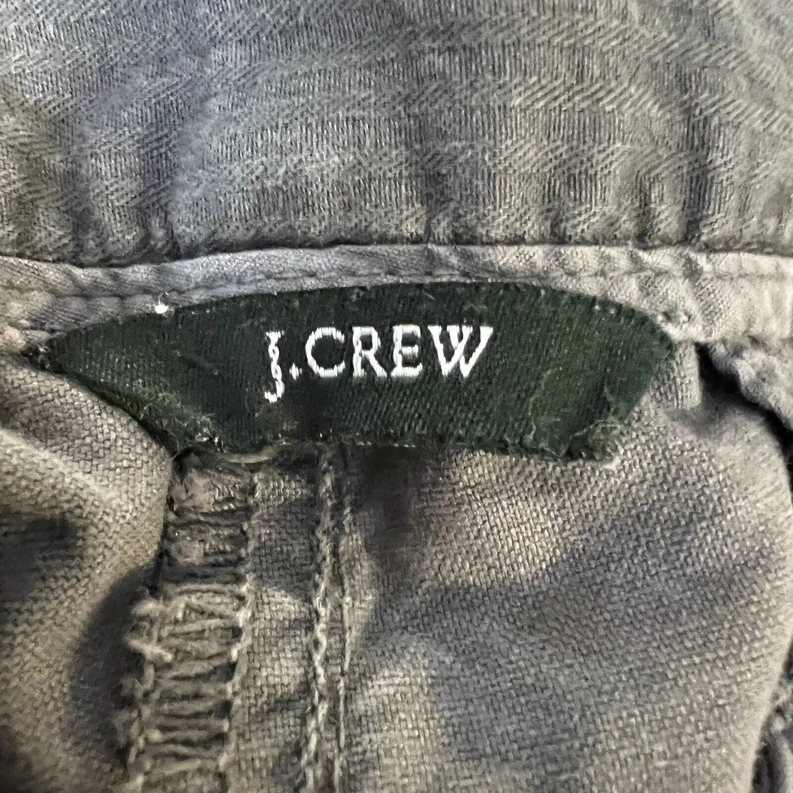 J Crew Women's Shorts Summer Chinos Style 35559 100%‎ Cotton Grey Size 4 - Image 3