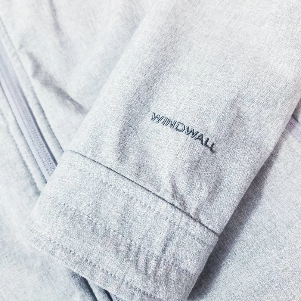 The North Face WindWall Green Jacket Zip Up Long Sleeves Pockets - Image 5