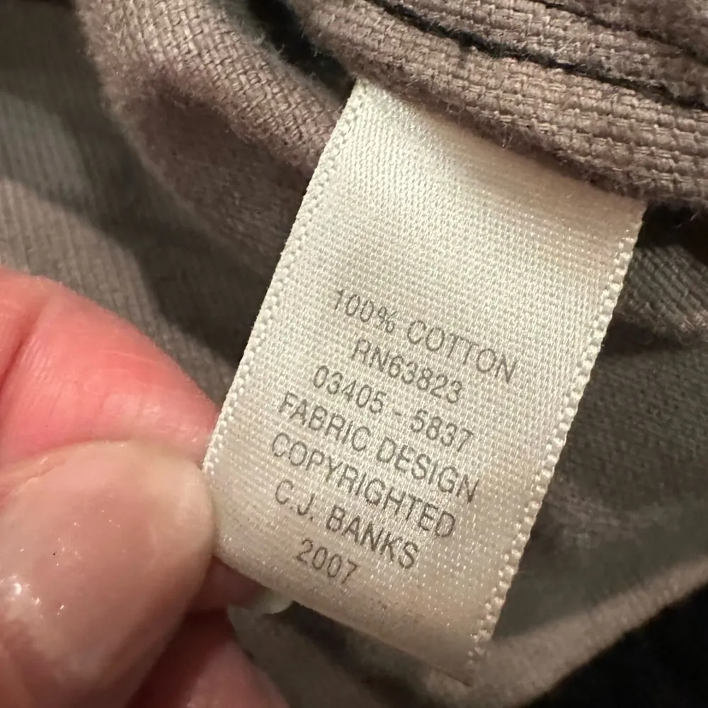 CHRISTOPHER & BANKS Women's Velvety Embroidered Floral Jacket Boho 1X Dark Goth - Image 6