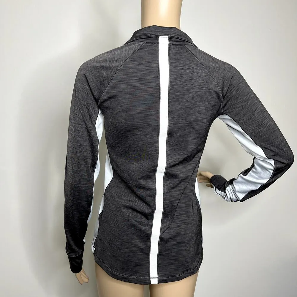 Under Armour Gray Quarter Zip Athletic Top - Image 3