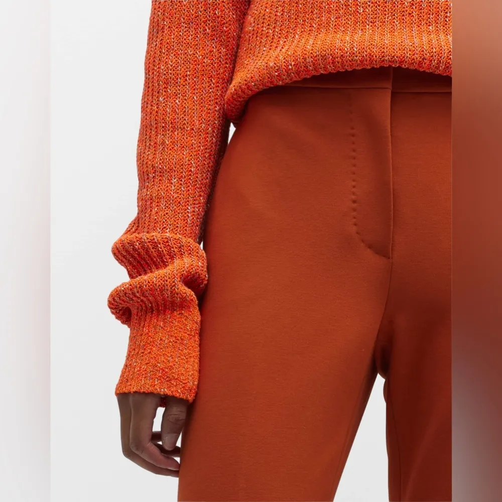 MaxMara Pegno Straight Leg Pants (Made in Italy) , Size 16 Retail $595 - Image 6